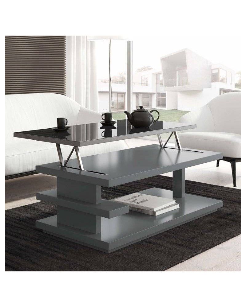 Mesa de centro moderna elevable 194-2051