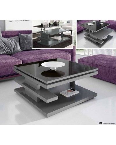 Mesa de centro moderna elevable 194-2052 