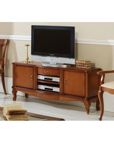 Mueble TV clásico cerezo 194-903