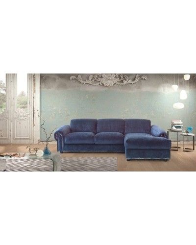 Sofá chaise longue chester clasico 956-01 