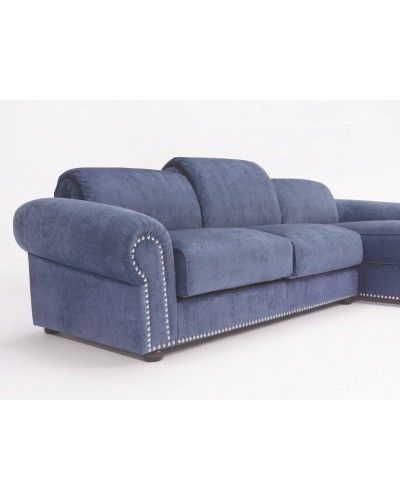 Sofá chaise longue chester clasico 956-01 