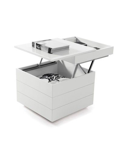 Mesa rincón centro cubo kubo blanco 194-190