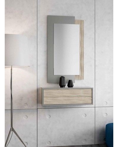 Recibidor moderno lacado N3002 - Disemobel