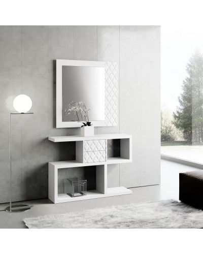 Recibidor moderno lacado 194-3020