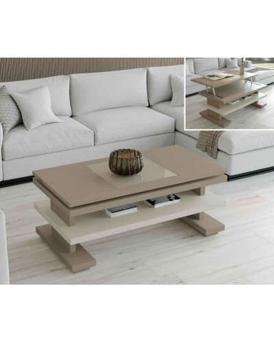 Mesa de centro moderna elevable 194-2061 