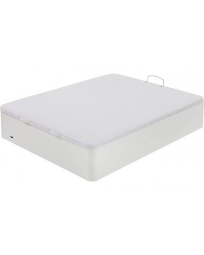 Canapé abatible madera FLEX 25 Blanco - Tapa 3D