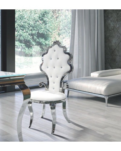 Silla metalica colonial diseño 1362-111 