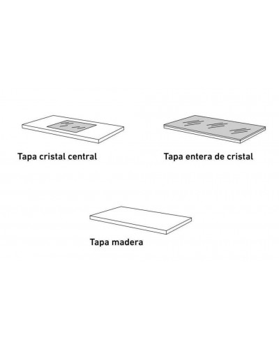 Mesa de centro moderna elevable 194-2061 