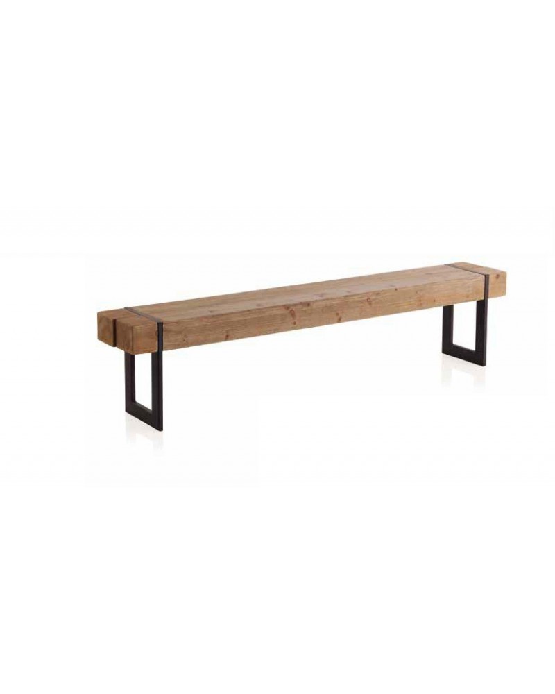 Banco mesa comedor vintage colonial madera 1350-8009 