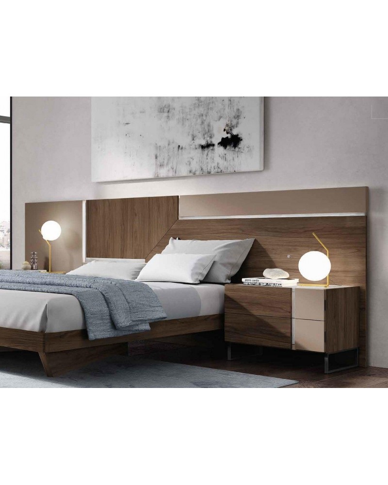 Dormitorio matrimonio moderno diseño actual 69-CO001 