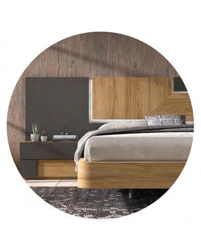 Dormitorio matrimonio moderno diseño actual 69-CO002 