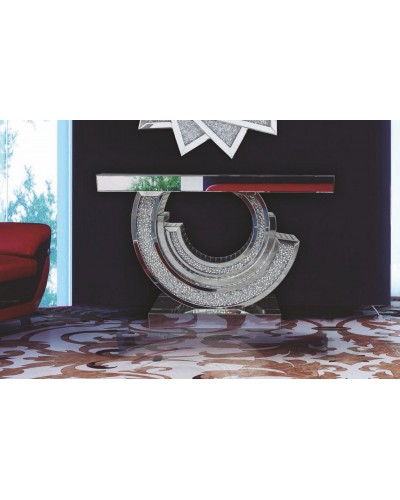 Recibidor moderno acero cristal vintage 1362-RS 2089 
