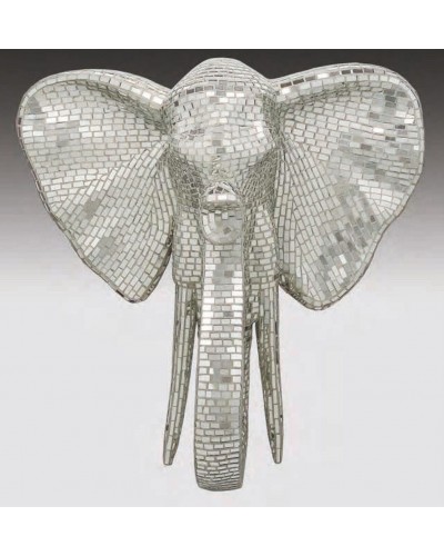 Figura decorativa ELEFANTE MOSAICO ESPEJO 1362-SP 1913 