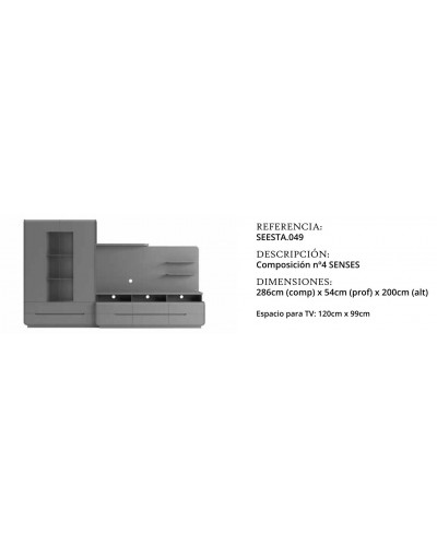 Mueble comedor moderno diseño 1430-SC04