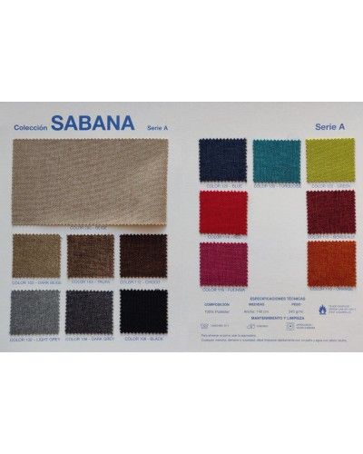 Sillon fijo moderno tapizado 46-201 