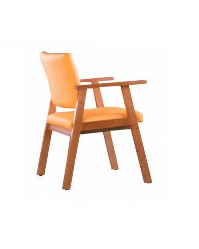 Sillon fijo moderno tapizado 46-201 