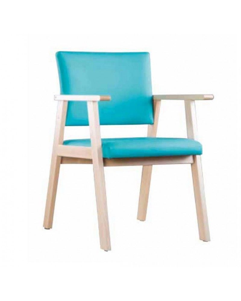 Sillon fijo moderno tapizado 46-201 