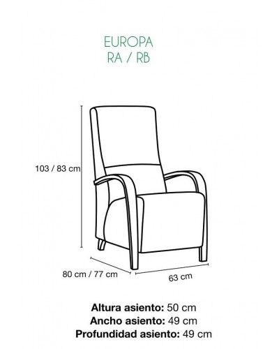 Sillon moderno tapizado 46-europa 