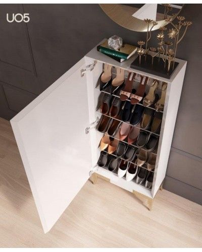 Mueble zapatero moderno lacado alta calidad 397-UN05 