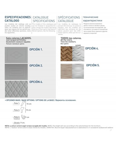 Vitrina moderna diseño 194-3025 