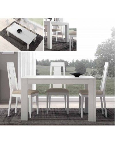 Silla de comedor moderna tapizada 194-2022 