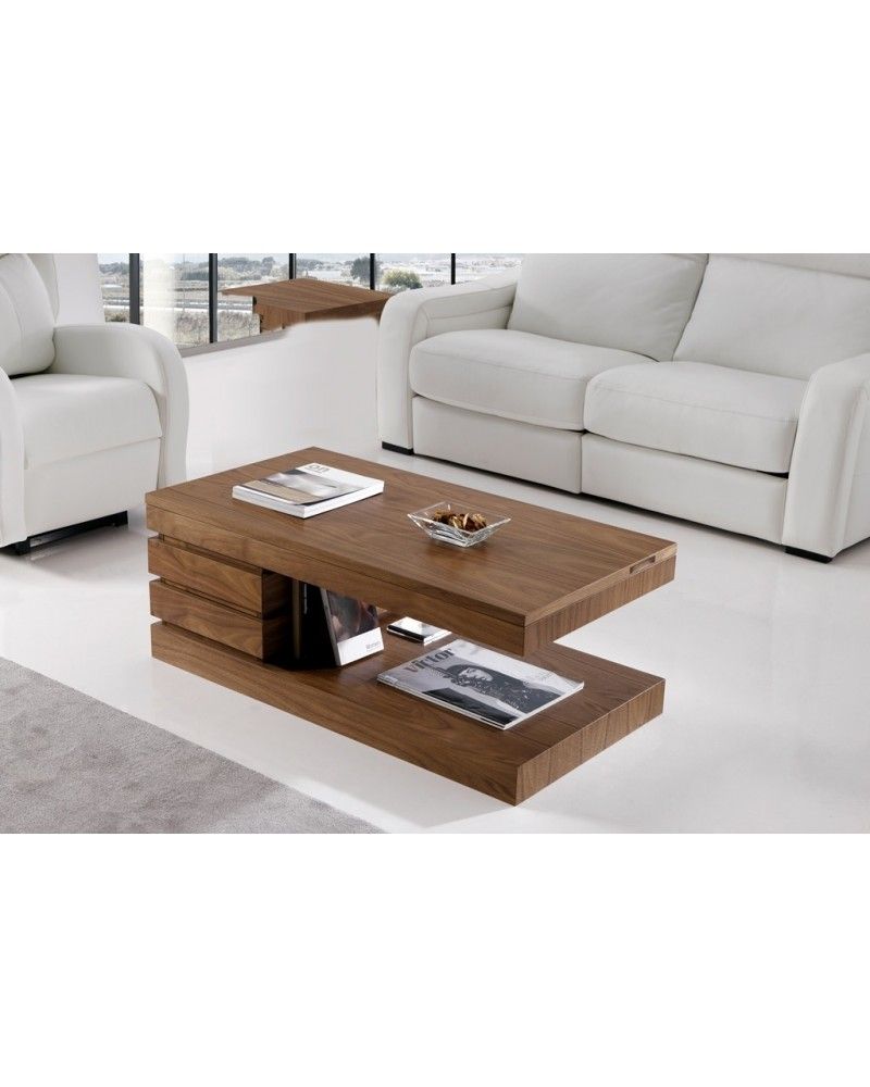 Mesa de centro moderna elevable diseño 194-160