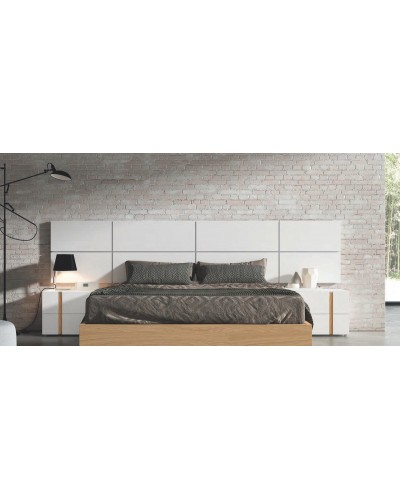 Dormitorio matrimonio moderno lacado o madera 565-NO29 