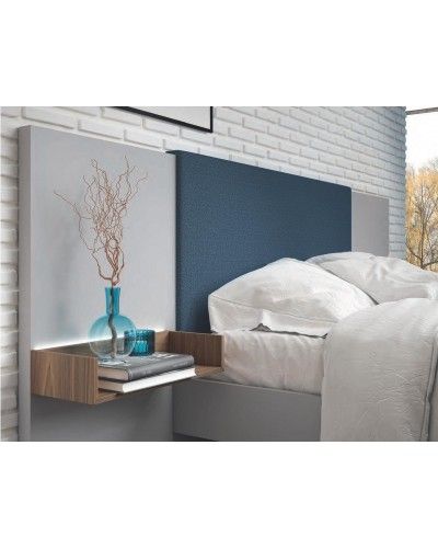 Dormitorio matrimonio moderno lacado o madera 565-NO35 
