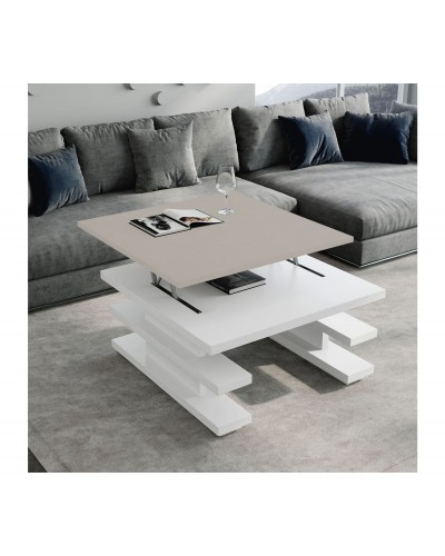 Mesa de centro moderna elevable S2066 - Disemobel