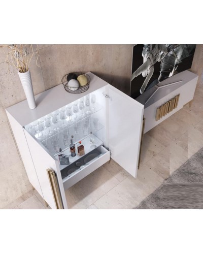 Mueble comedor moderno diseño lacado 397-MAX18
