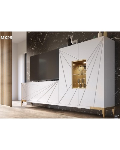 Mueble comedor moderno diseño lacado 397-MAX26