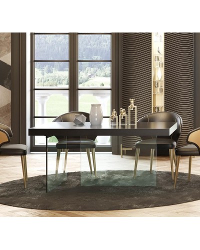 Mesa de comedor moderna diseño lacado 397-MXC02