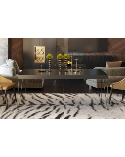 Mesa de comedor moderna diseño lacado 397-MXC04
