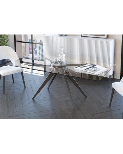 Mesa de comedor moderna diseño lacado 397-MXC05