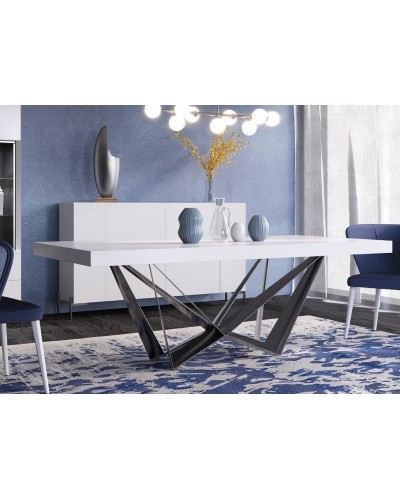 Mesa de comedor moderna diseño lacado 397-MXC01