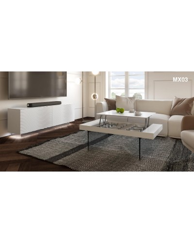 Mueble TV moderno diseño lacado alta calidad 397-MXTV03