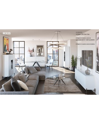 Mueble TV moderno diseño lacado alta calidad 397-MXTV05