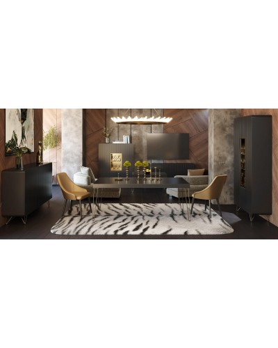 Mueble aparador moderno diseño lacado alta calidad 397-MXA04