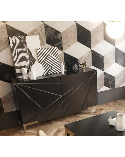 Mueble aparador moderno diseño lacado alta calidad 397-MXA06