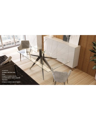 Mueble aparador moderno diseño lacado alta calidad 397-MXA07