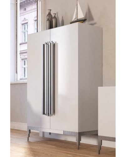 Mueble vitrina vajillero moderno diseño lacado alta calidad 397-MXV14