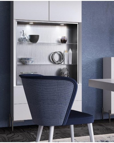 Vitrina moderna diseño lacado alta calidad 397-MXVI12