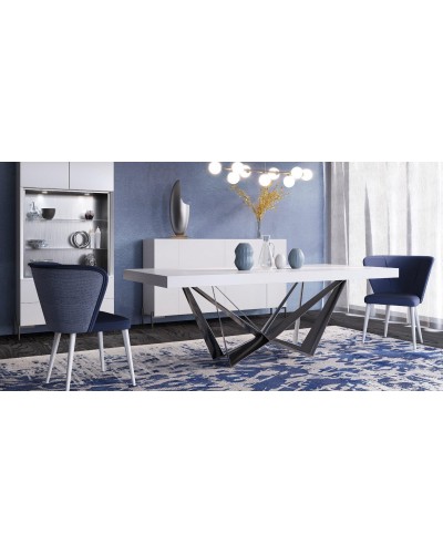 Vitrina moderna diseño lacado alta calidad 397-MXVI12
