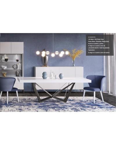 Vitrina moderna diseño lacado alta calidad 397-MXVI12