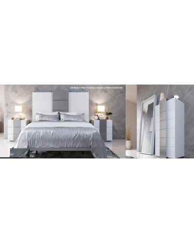 Dormitorio moderno diseño lacado 397-MXD64