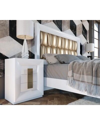 Dormitorio moderno diseño lacado 397-MXD69