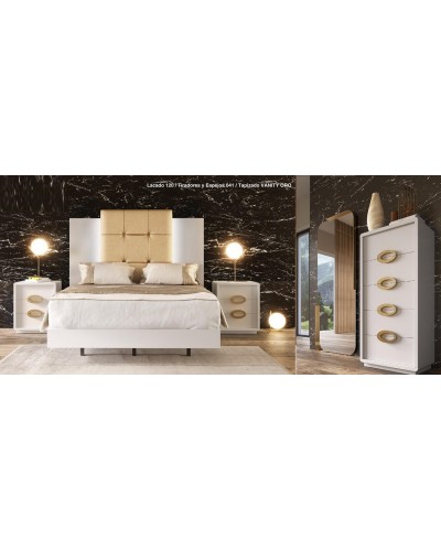 Dormitorio moderno diseño lacado 397-MXD71