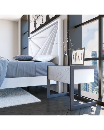 Dormitorio moderno diseño lacado 397-MXD74