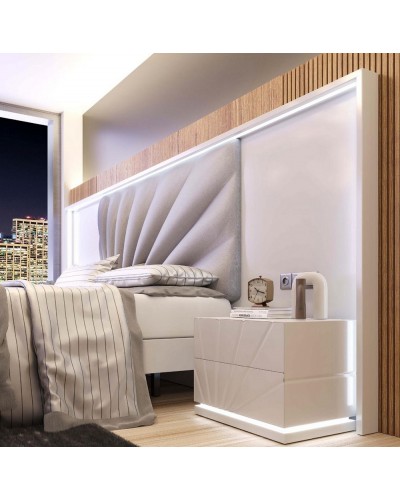 Dormitorio moderno diseño lacado 397-MXD77