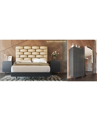Dormitorio moderno diseño lacado 397-MXD92